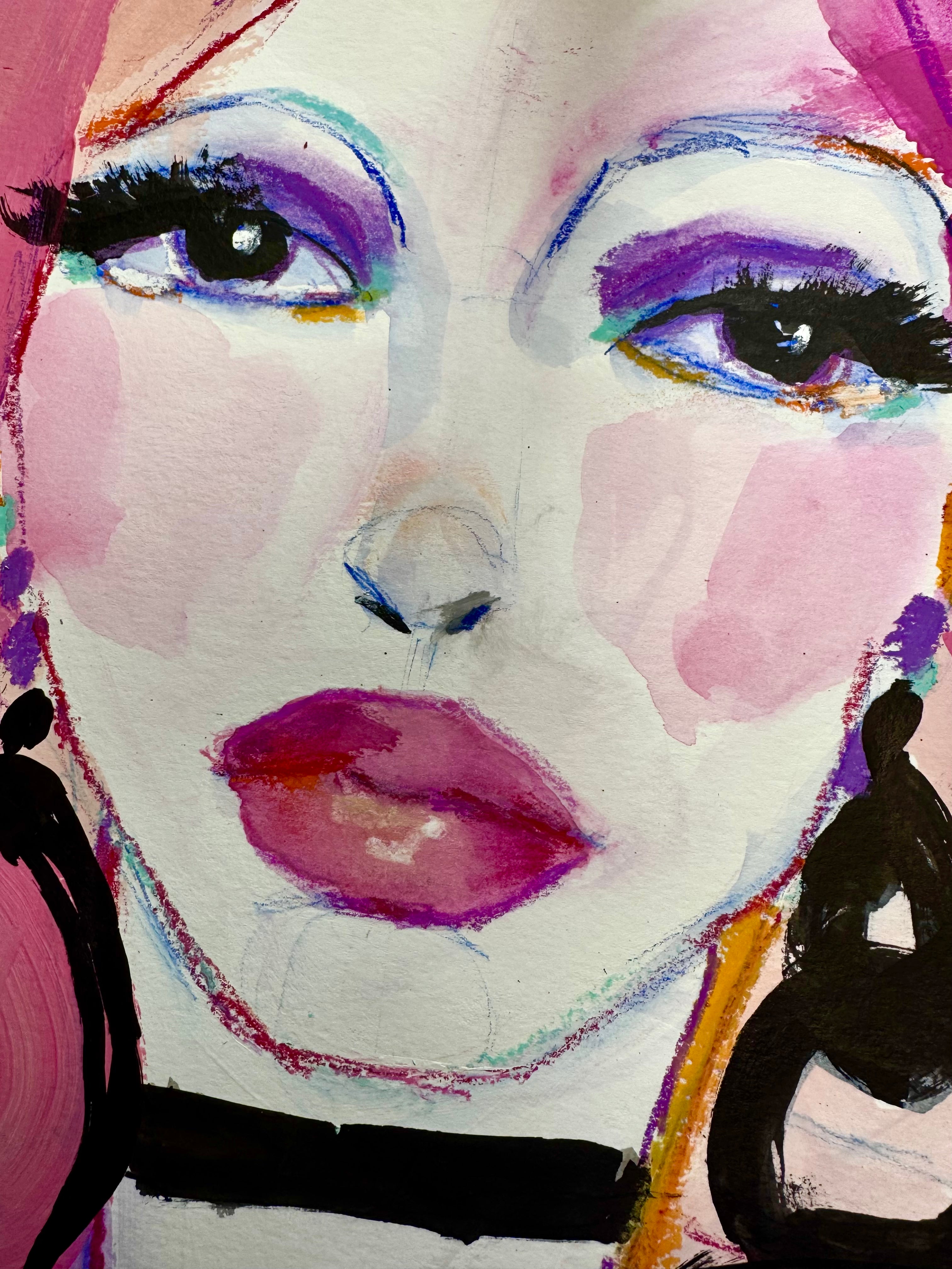 Mixed Media Portrait