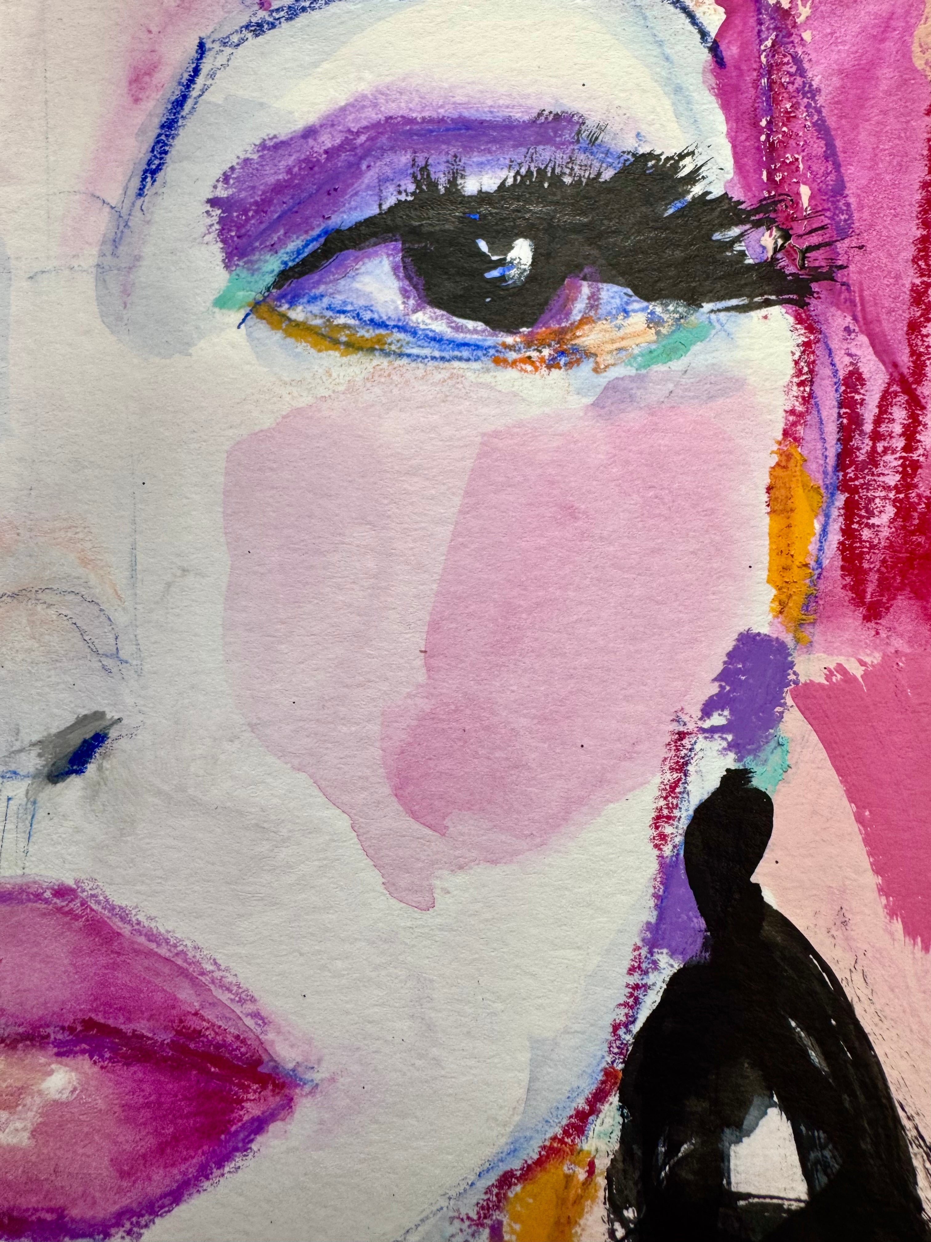 Mixed Media Portrait