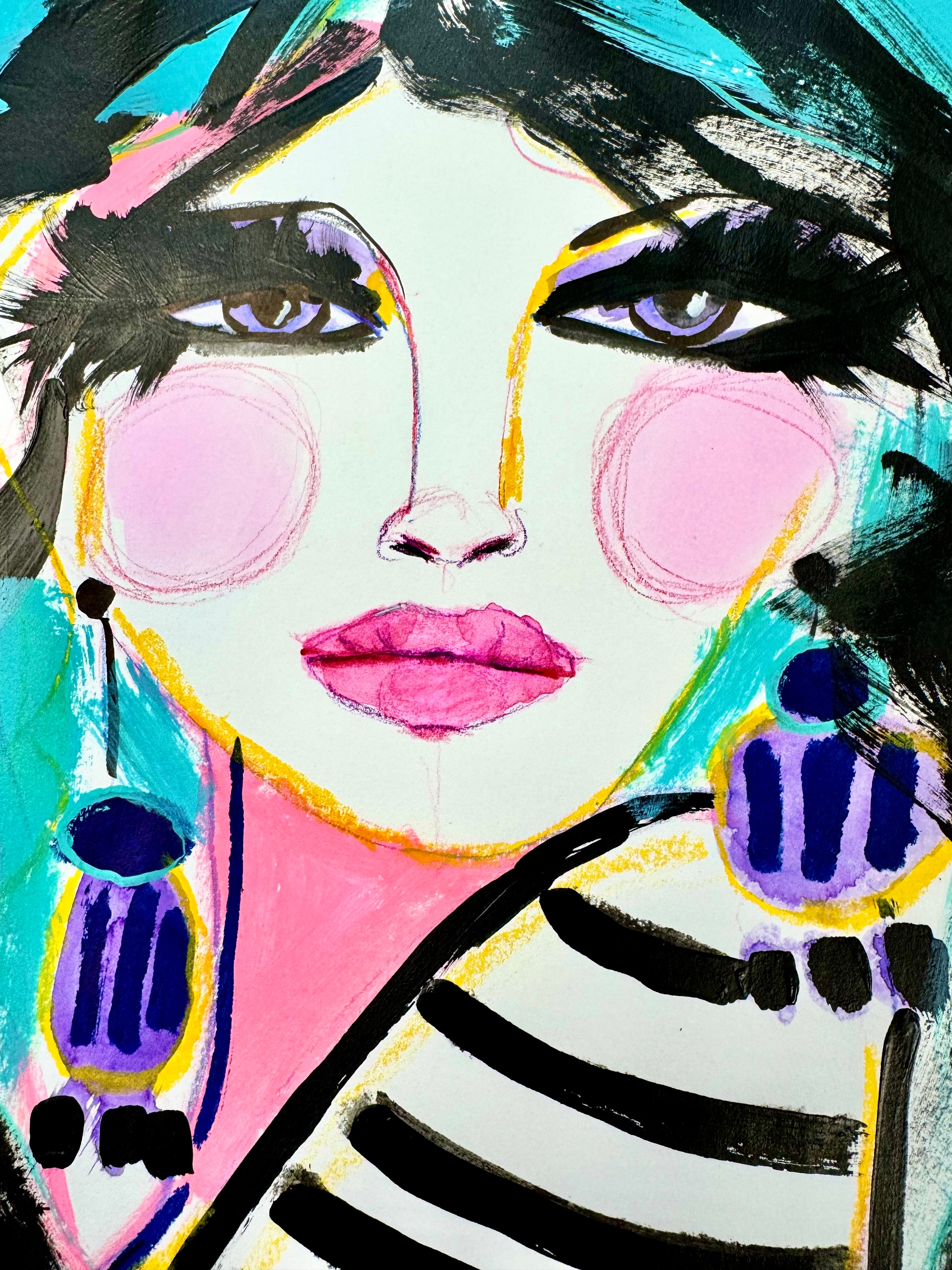 Mixed Media Portrait