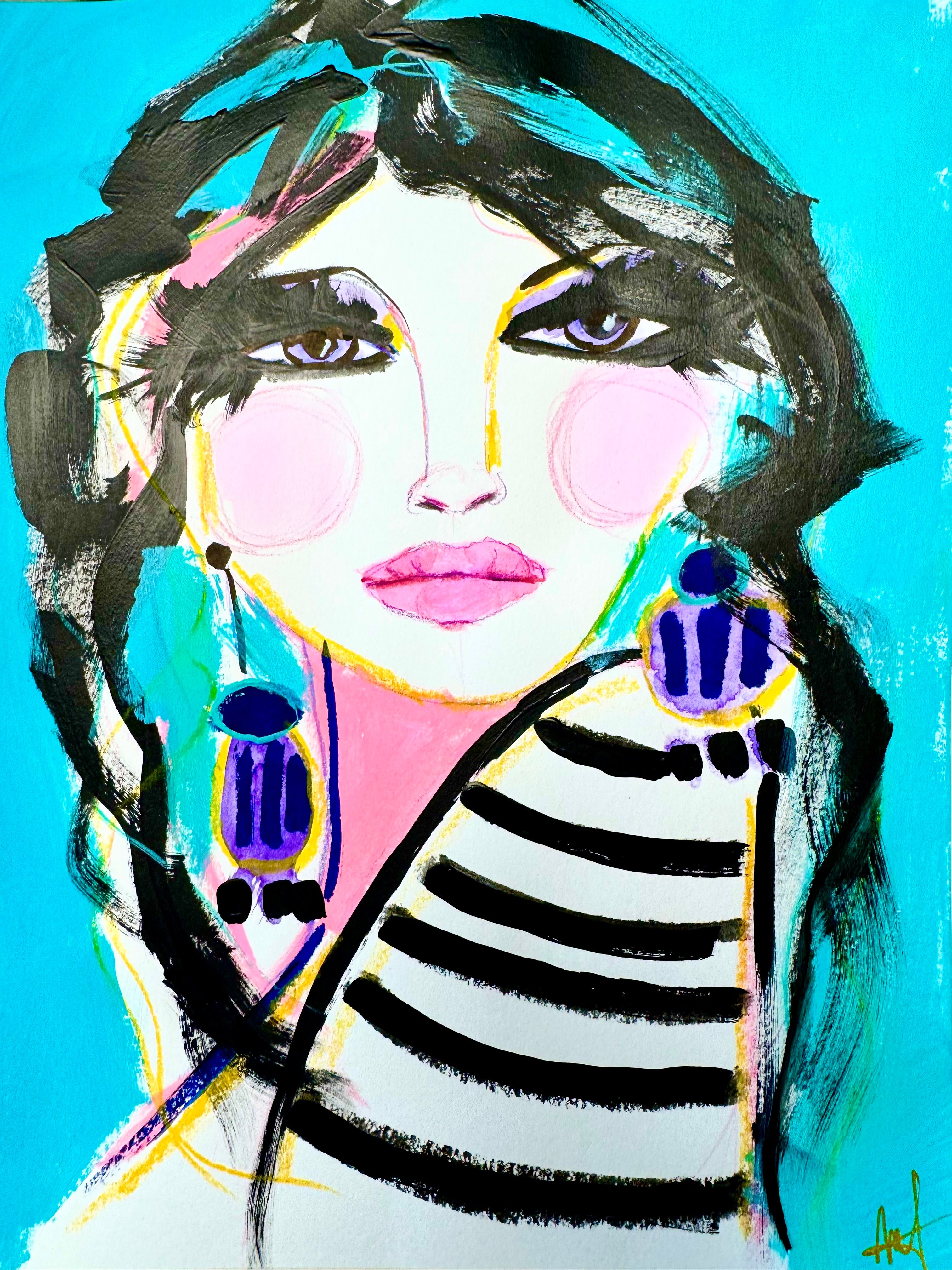 Mixed Media Portrait