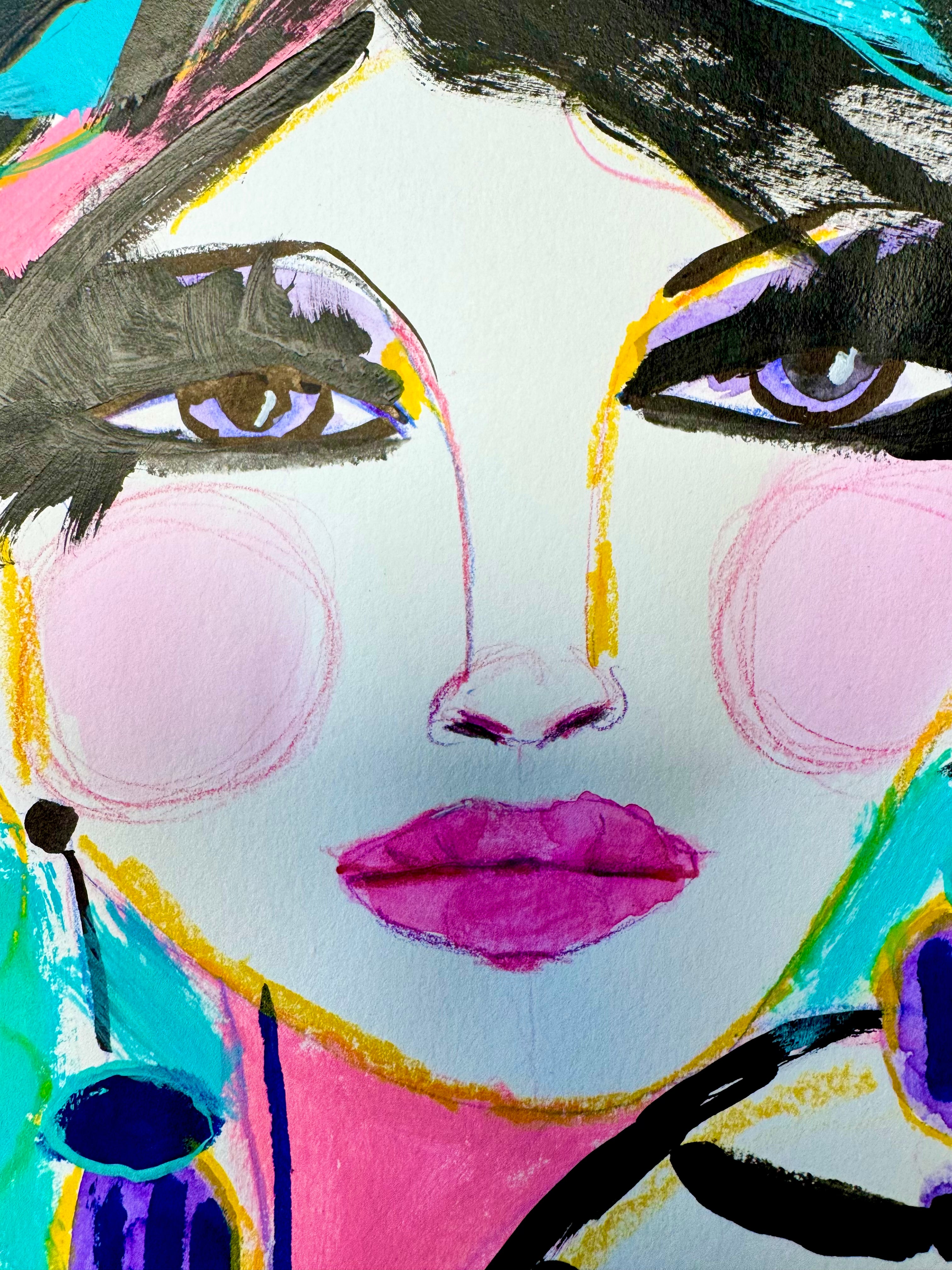 Mixed Media Portrait