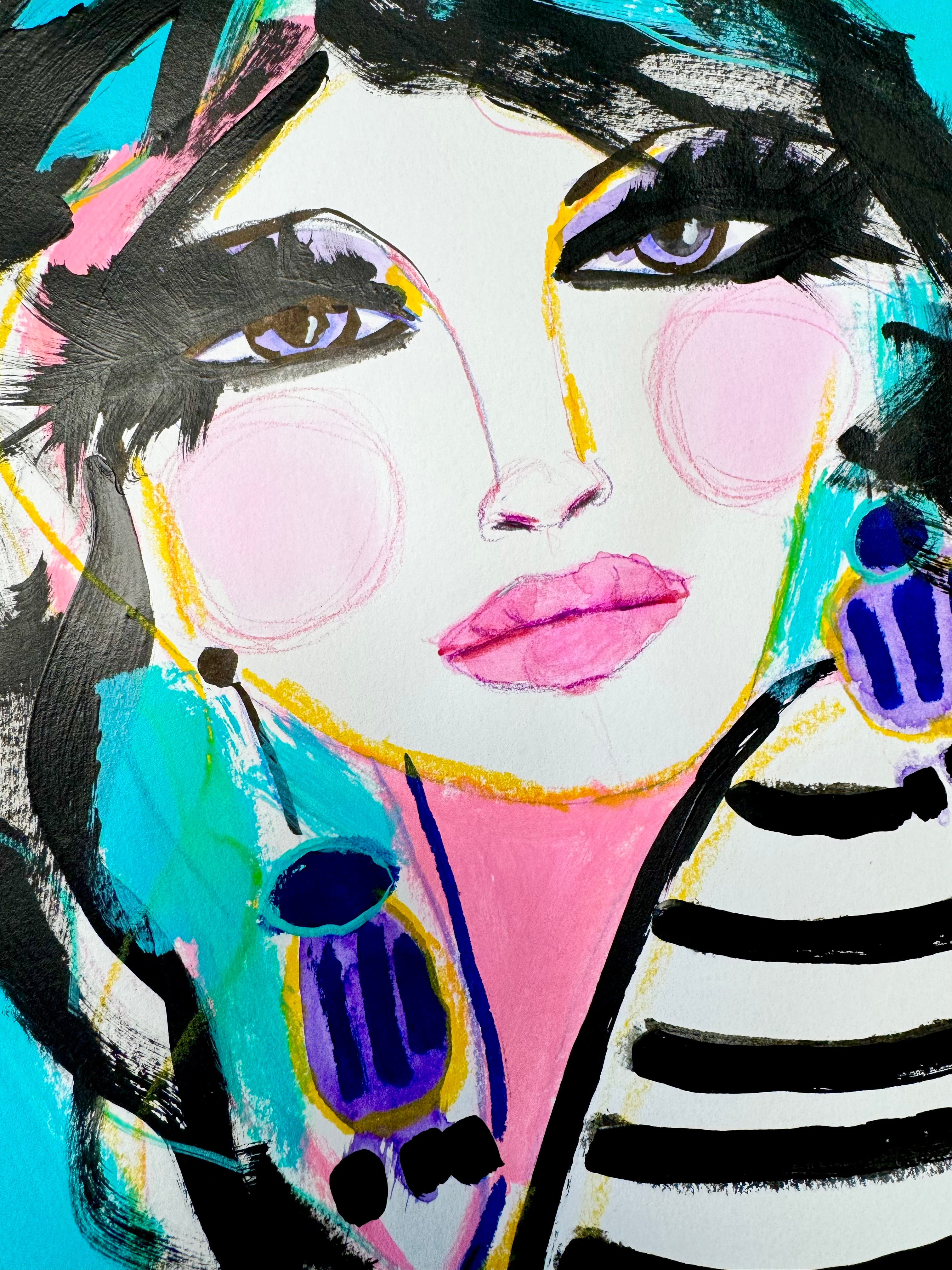 Mixed Media Portrait