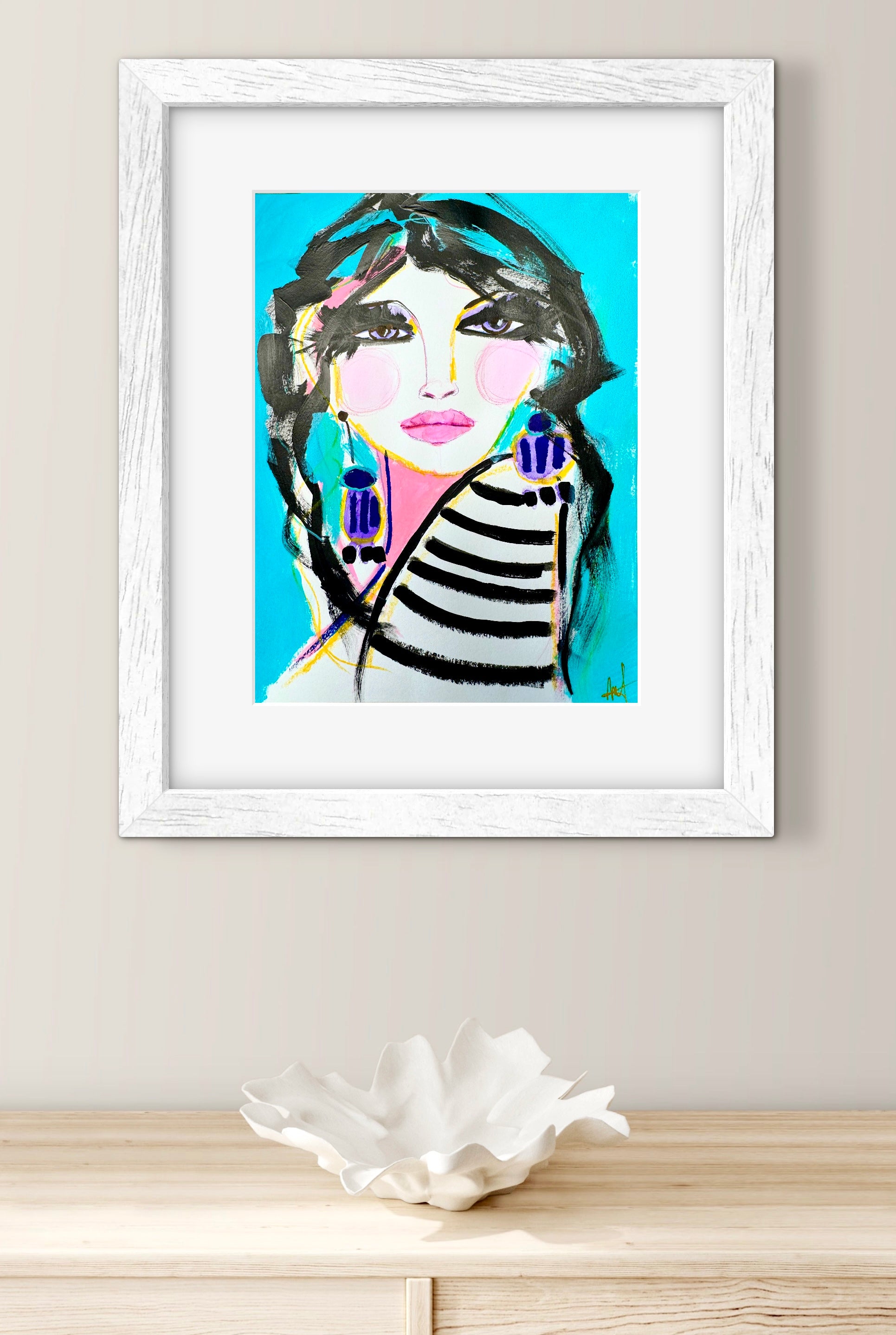 Mixed Media Portrait