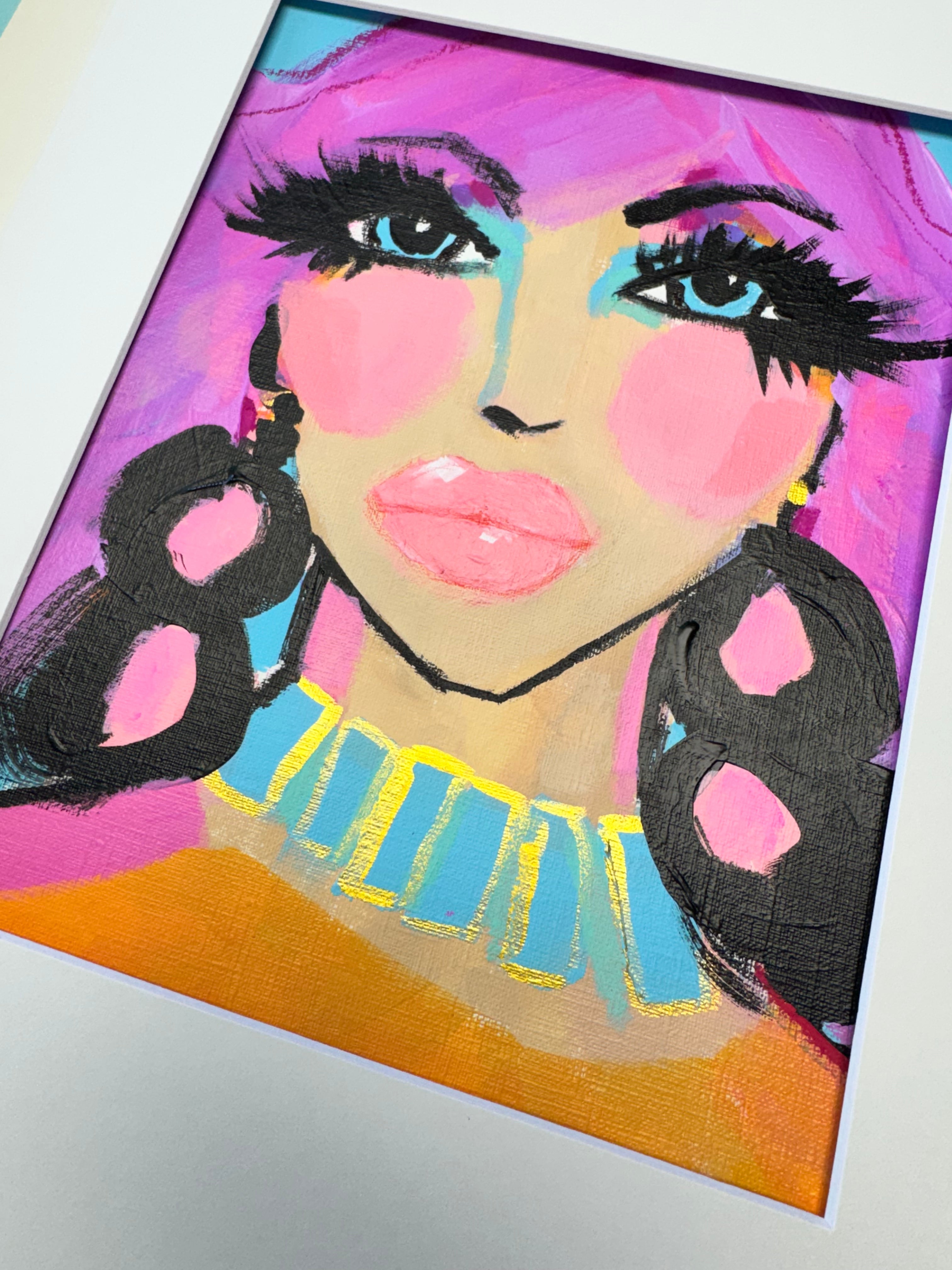 Mixed Media Portrait